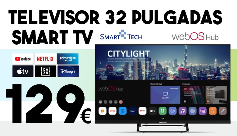 televisor 32 pulgadas